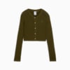 Зображення Puma Кардиган YONA Long Sleeve Knit Top Women #6: Olive Drab