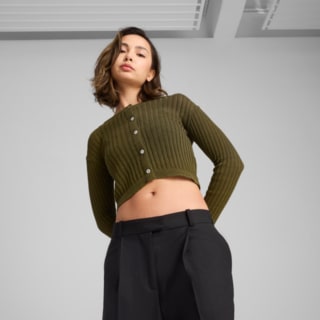 Зображення Puma Кардиган YONA Long Sleeve Knit Top Women