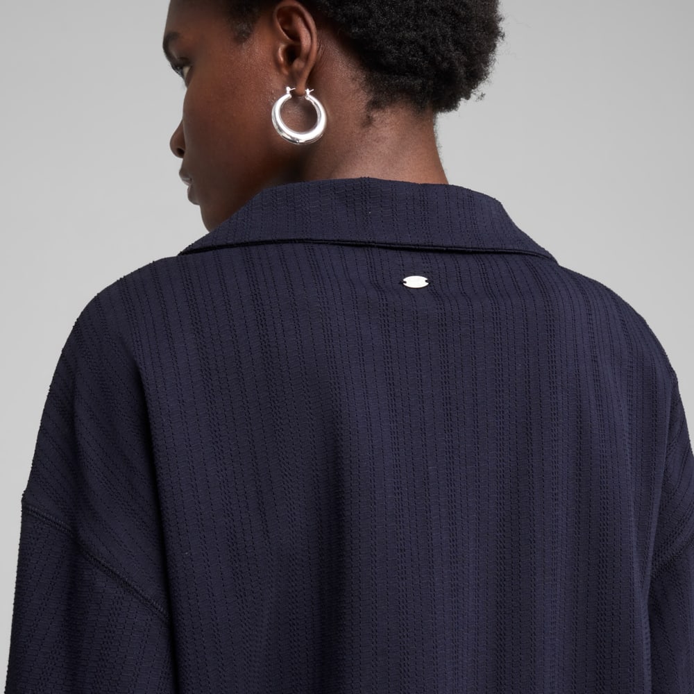 Изображение Puma Поло YONA Oversized Polo Women #2: new navy