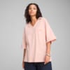Изображение Puma Поло YONA Oversized Polo Women #1: Rose Quartz