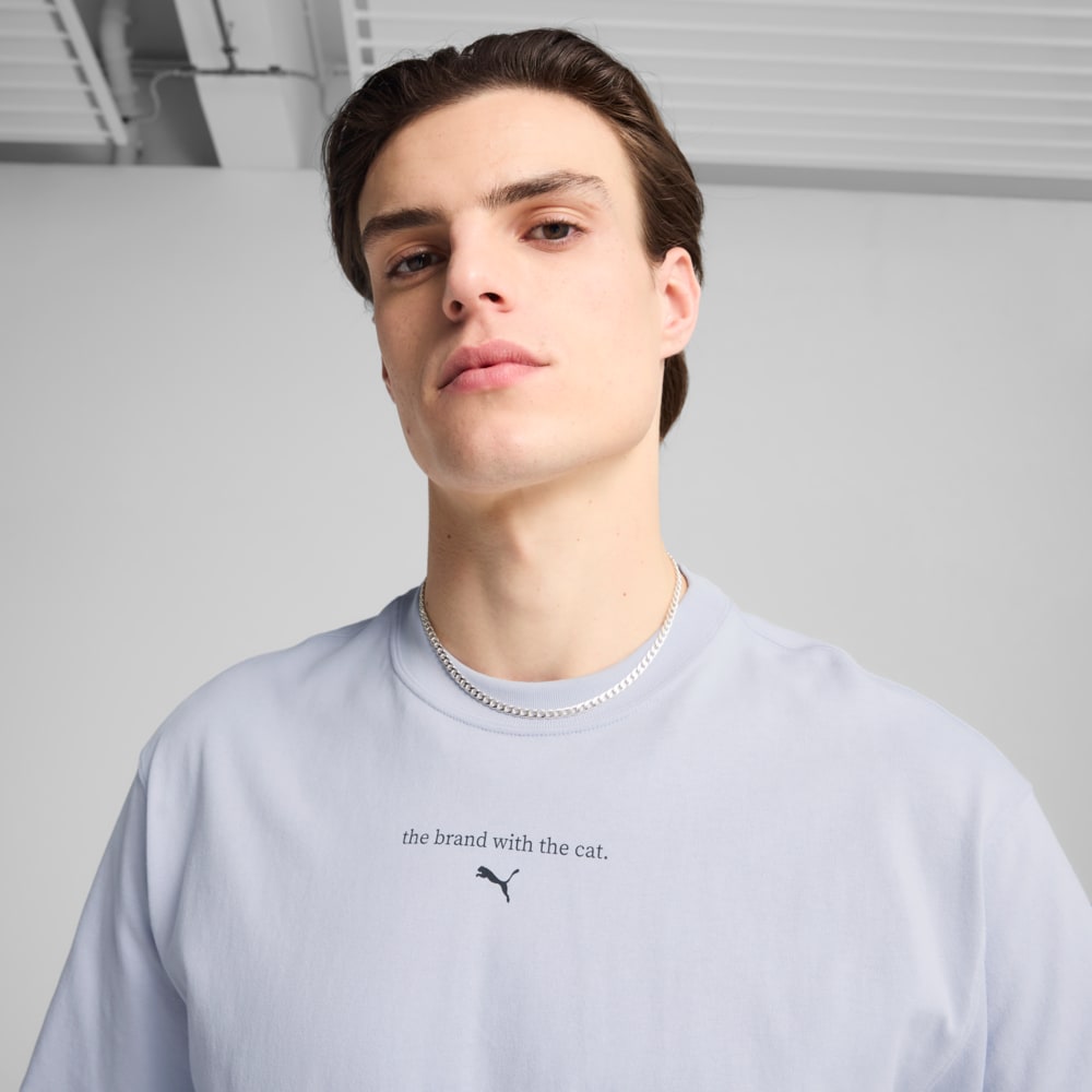 Изображение Puma Футболка GRAPHICS The PUMA Cat Tee Men #2: Cool Weather