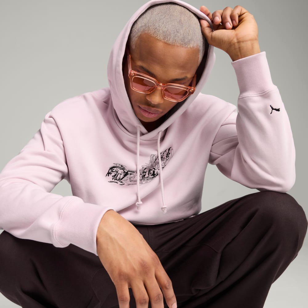 Изображение Puma Худи PUMA x CHARLOTTE ROHDE Hoodie Unisex #2: Rose Mauve
