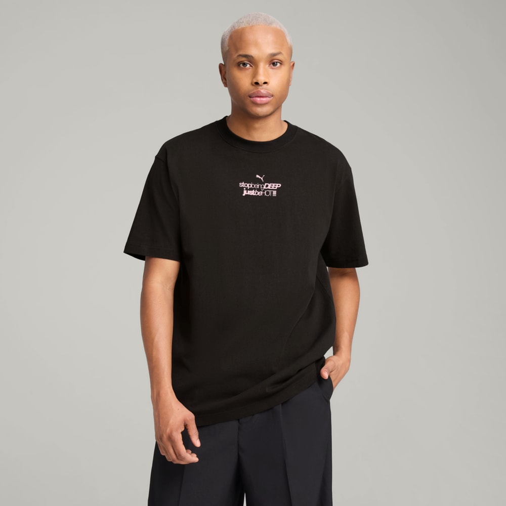 Изображение Puma Футболка PUMA x CHARLOTTE ROHDE Tee Unisex #1: Puma Black