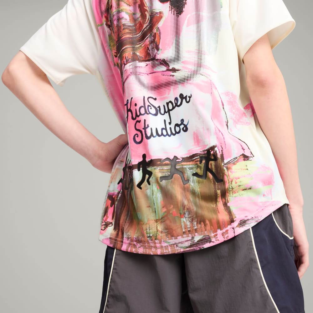 Зображення Puma Футболка PUMA x KIDSUPER Graphic Jersey Men #2: Warm White