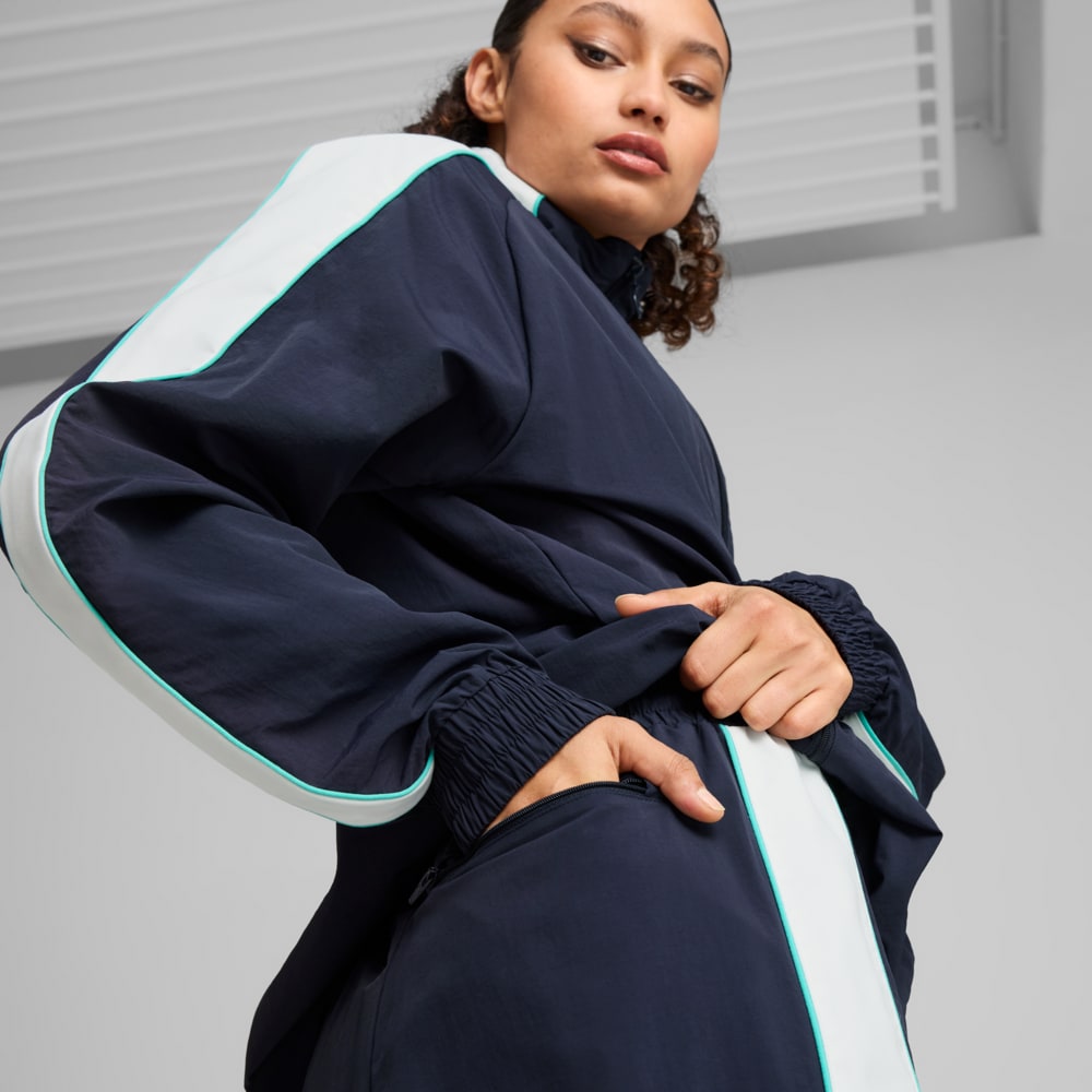 Изображение Puma Брюки T7 Oversized Track Pants Unisex #2: new navy