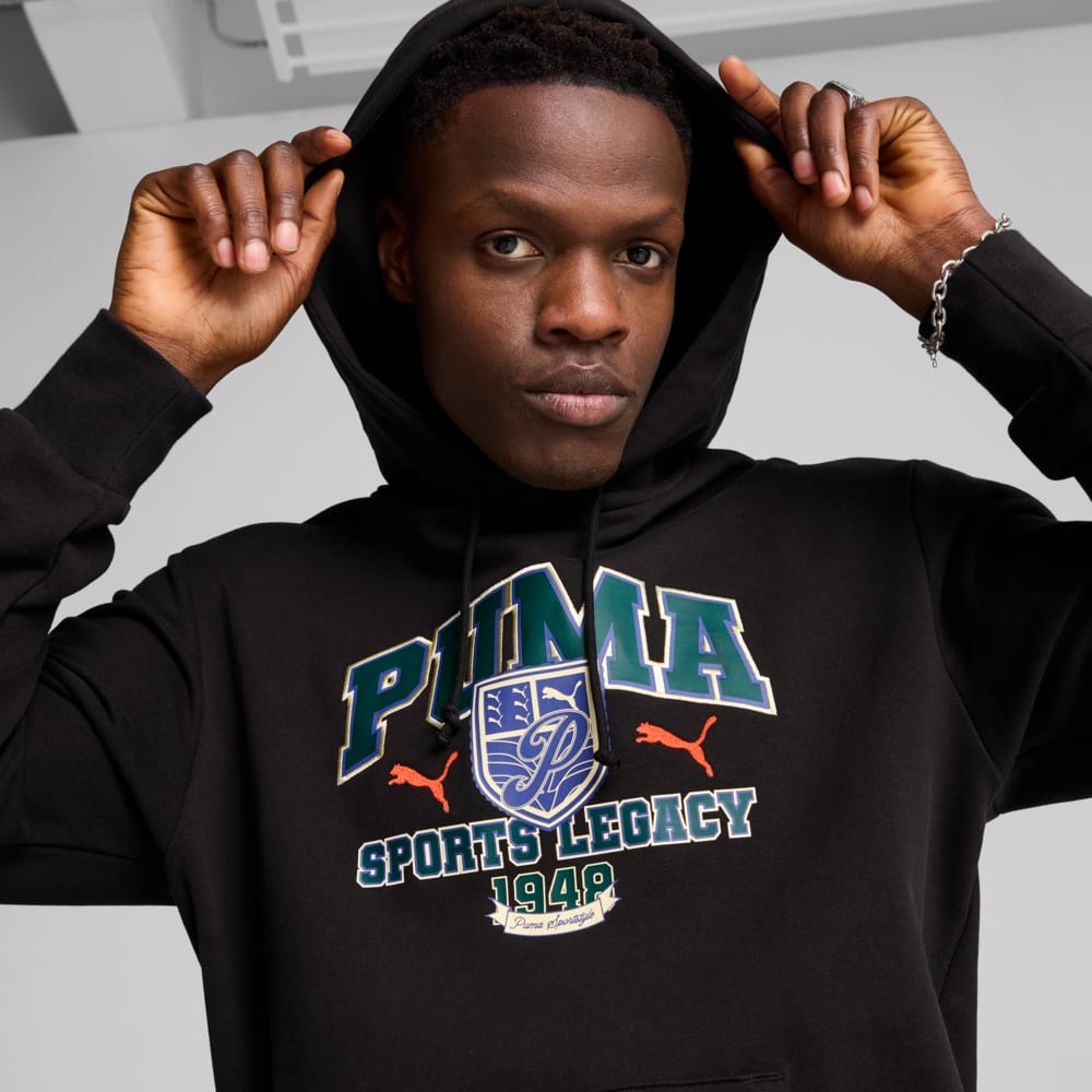 Зображення Puma Худі SPORTS LEGACY Graphic Hoodie Men #2: Puma Black