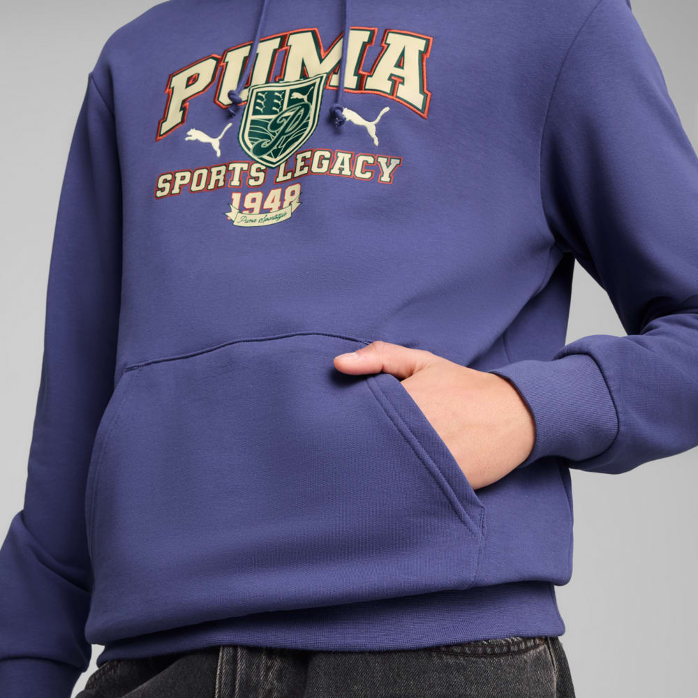 Зображення Puma Худі SPORTS LEGACY Graphic Hoodie Men #2: Blue Crystal