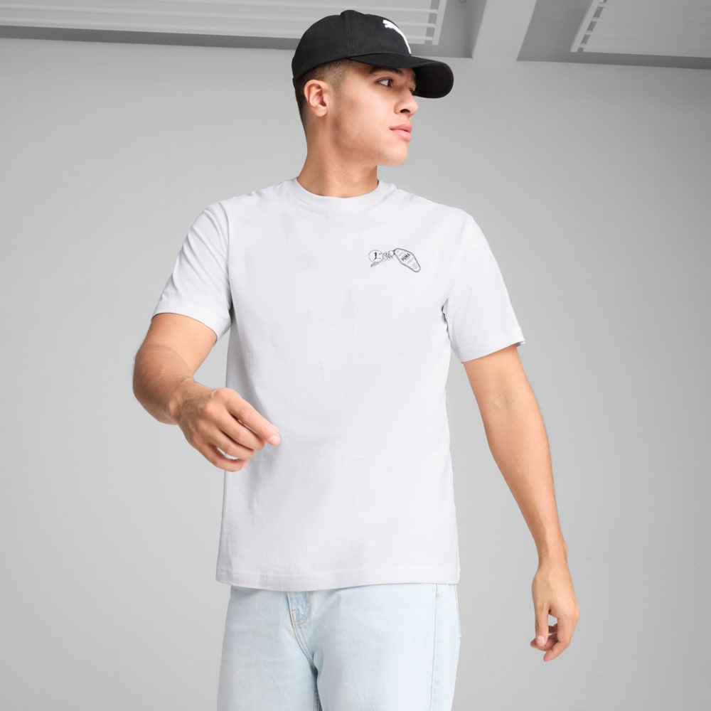 Зображення Puma Футболка GRAPHICS PUMA Hotel Relaxed Tee Men #1: Puma White