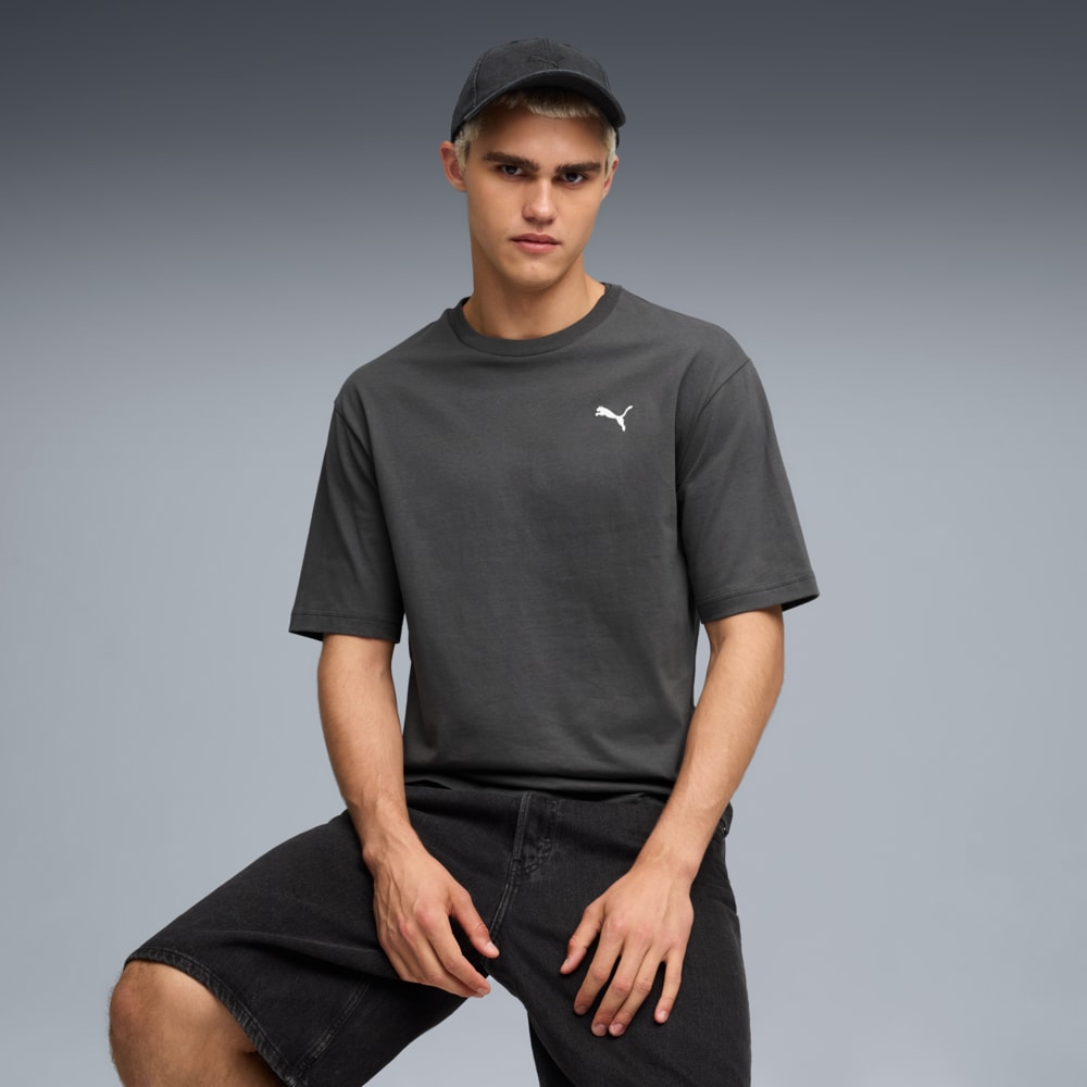 Imagen PUMA Polera estilo boxy WARDROBE Essentials para hombre #1