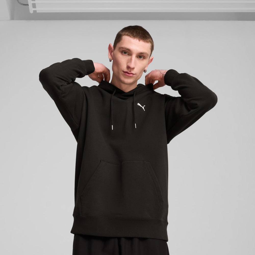 Зображення Puma Худі WARDROBE ESS Relaxed Hoodie Men #1: Puma Black
