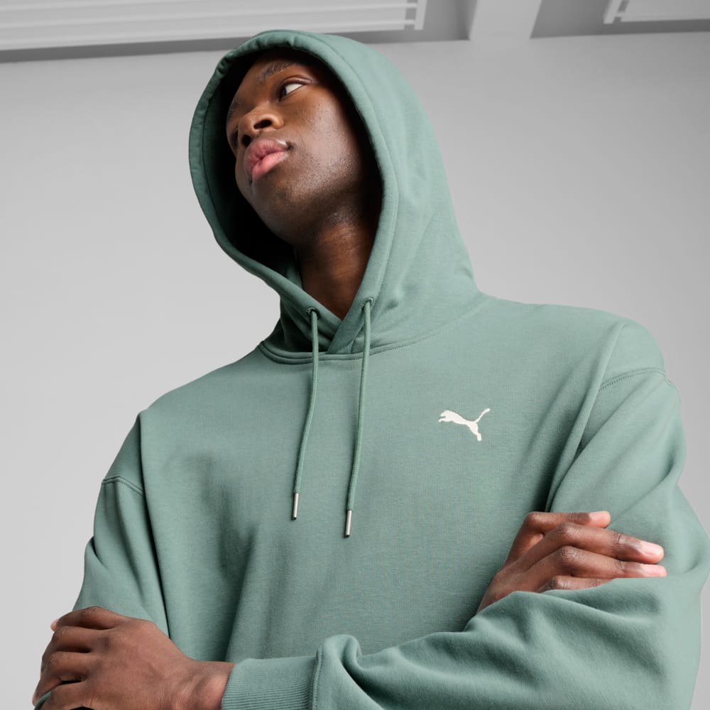 Зображення Puma Худі WARDROBE ESS Relaxed Hoodie Men #2: Green Moon