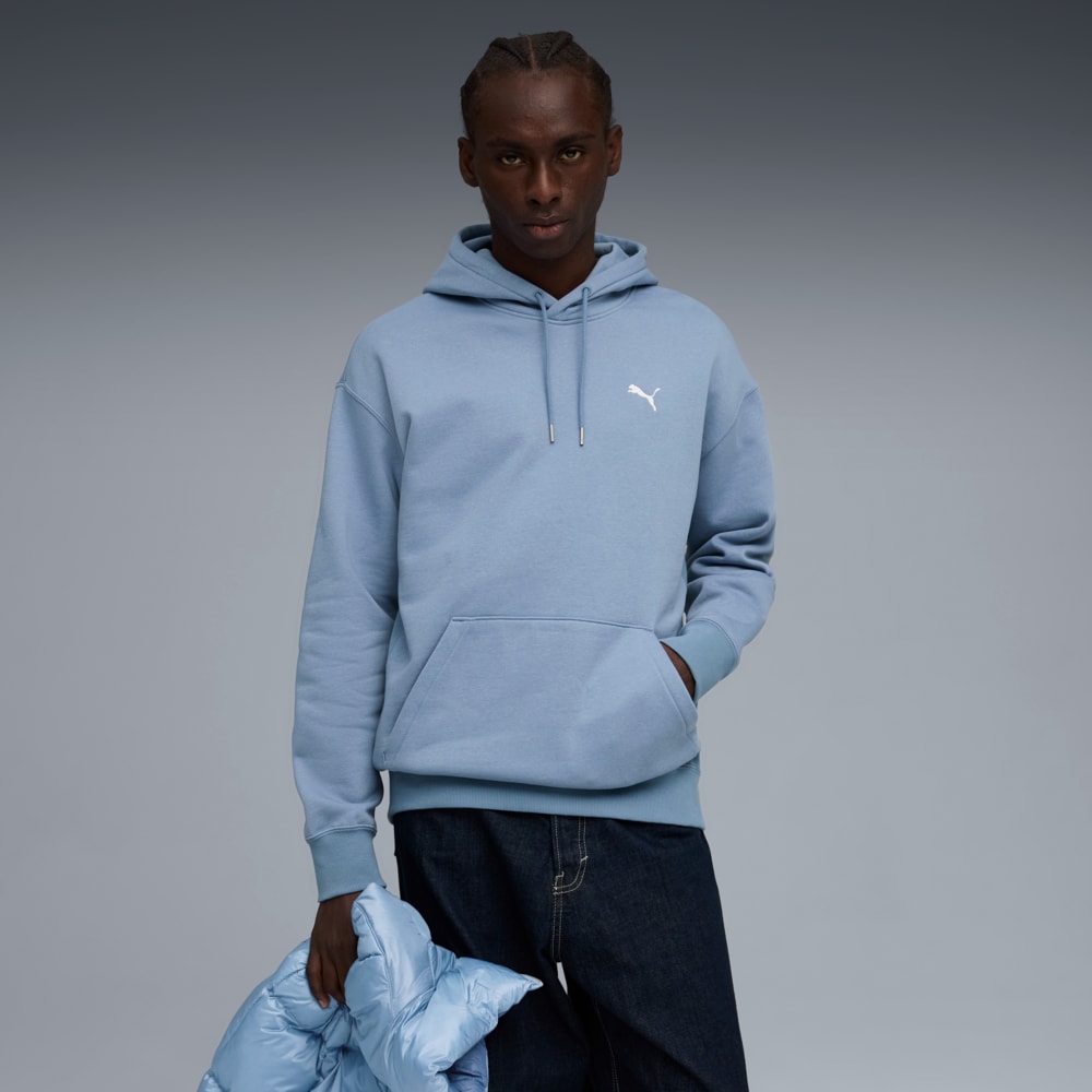 Imagen PUMA Polerón con capucha Wardrobe Essentials Frisa para hombre #1