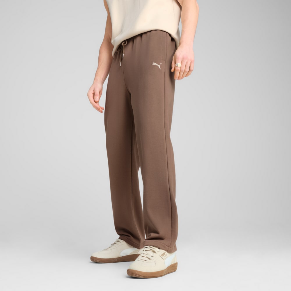 Зображення Puma Штани WARDROBE ESS Relaxed Sweatpants Men #1: Totally Taupe