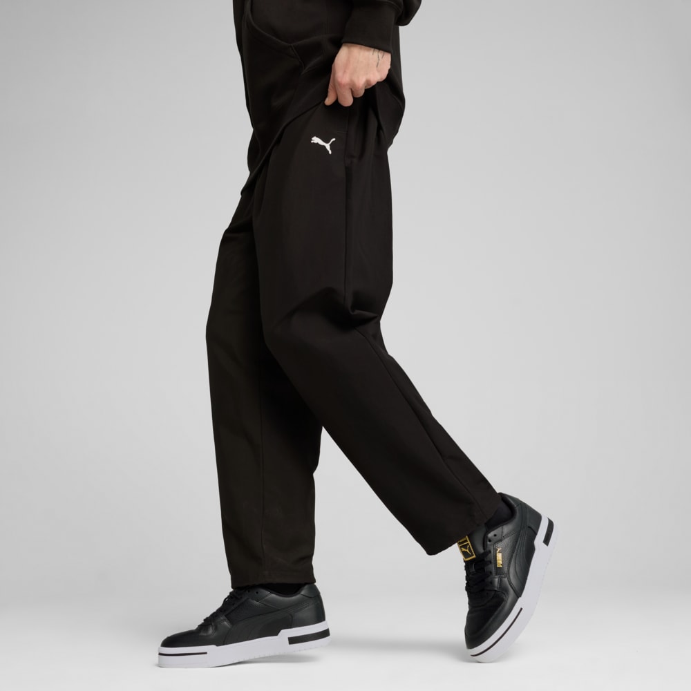 Зображення Puma Штани WARDROBE ESS Relaxed Pants Men #1: Puma Black