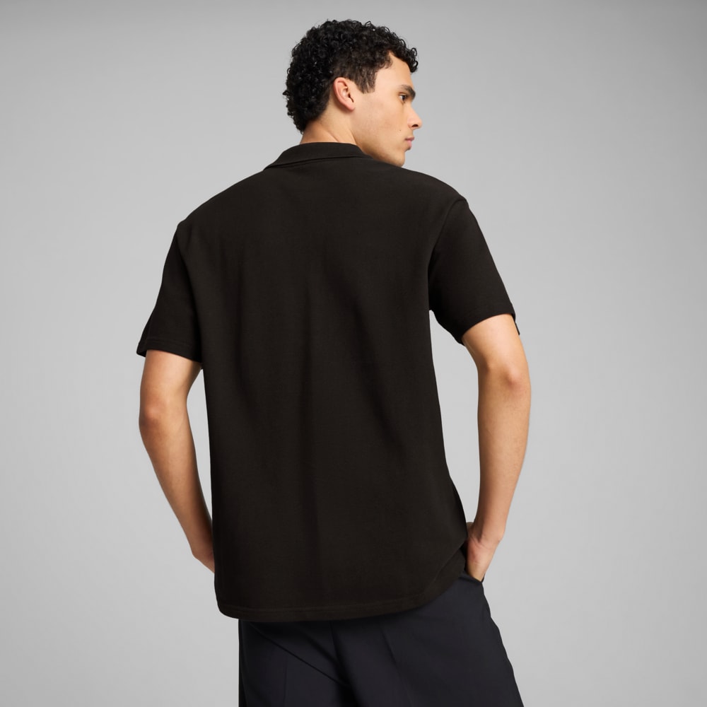 Зображення Puma Поло WARDROBE ESS Pique Relaxed Polo Men #2: Puma Black