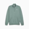 Зображення Puma Лонгслив WARDROBE ESS Relaxed Half Zip Crew Men #6: Green Moon