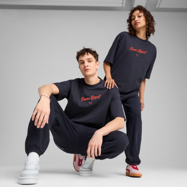 Imagen PUMA Polera estampada extragrande PREMIUM ESS unisex