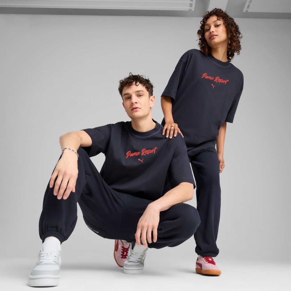 Зображення Puma Футболка PREMIUM ESS Oversized Graphic Tee Unisex #1: new navy