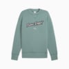 Изображение Puma Свитшот PREMIUM ESS Relaxed Graphic Crew Unisex #6: Green Moon
