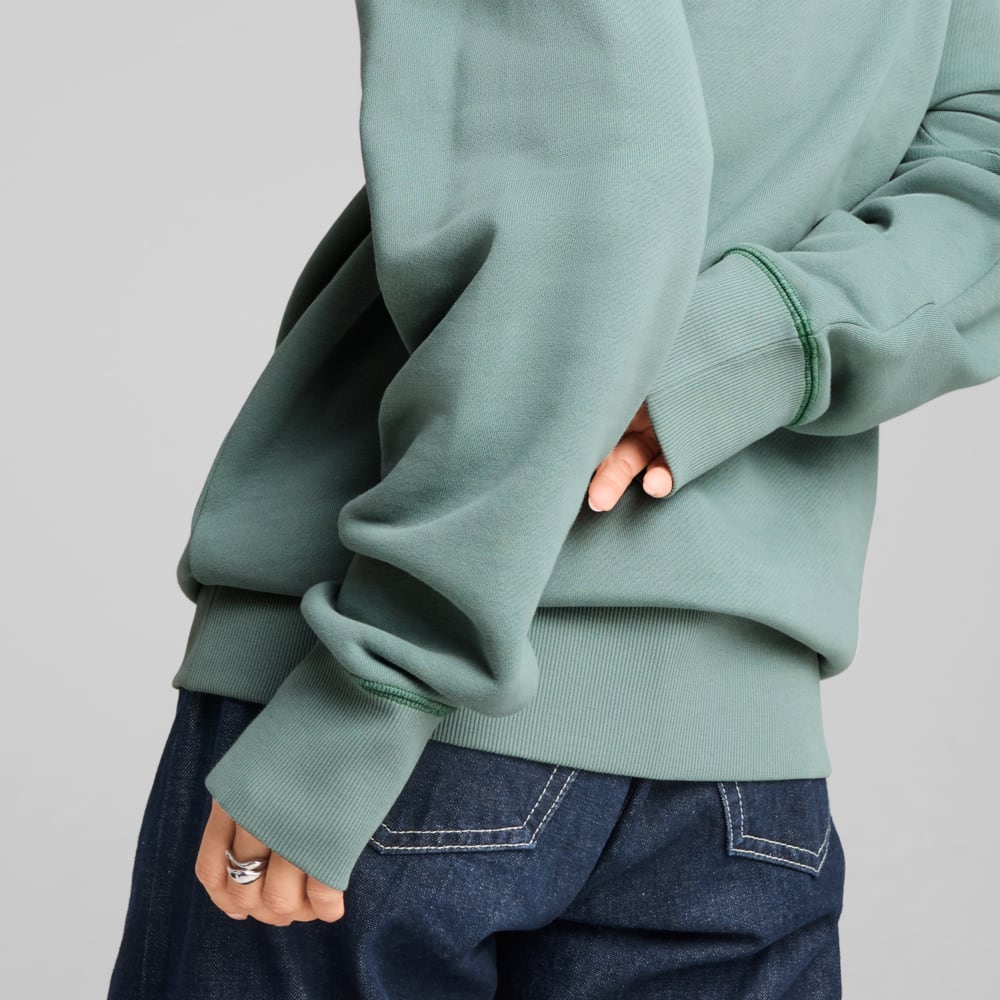 Изображение Puma Свитшот PREMIUM ESS Relaxed Graphic Crew Unisex #2: Green Moon