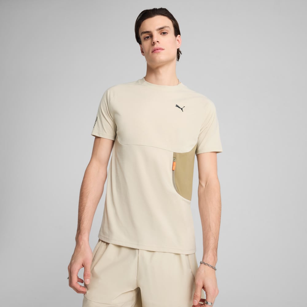 Зображення Puma Футболка PUMATECH Pocket Tee Men #1: Desert Dust