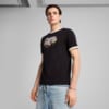 Изображение Puma Футболка FUTURE.PUMA.ARCHIVE Graphic Ringer Tee Men #1: PUMA Black-Blue Crystal