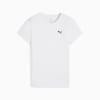 Зображення Puma Футболка Essentials Slim Tee Women #4: Puma White