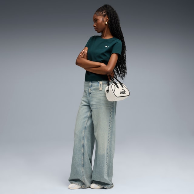 Imagen PUMA Polera semi-ajustada Essentials para mujer