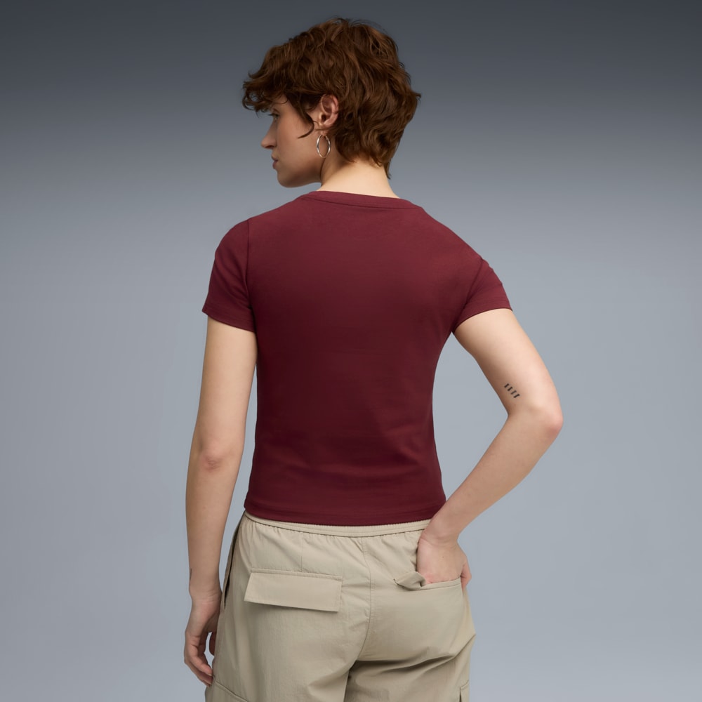 Imagen PUMA Polera semi-ajustada Essentials para mujer #2