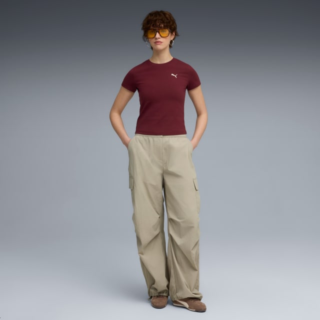 Imagen PUMA Polera semi-ajustada Essentials para mujer