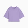 Изображение Puma Футболка WARDROBE ESS Oversized Short Tee Women #4: Lavender Alert