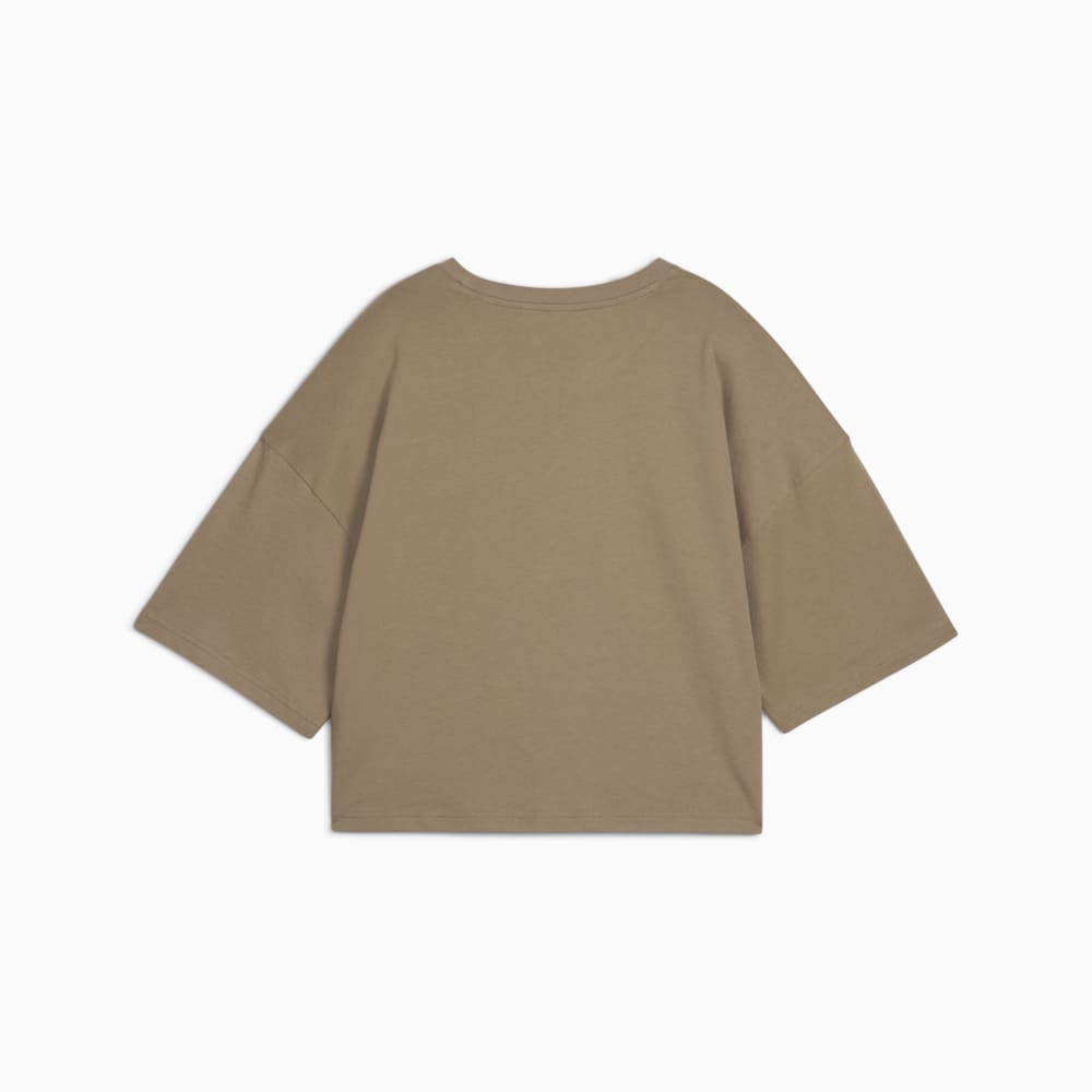 Image PUMA Camiseta Wardrobe ESS Oversized Short Feminina #2