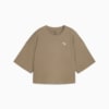 Image PUMA Camiseta Wardrobe ESS Oversized Short Feminina #1