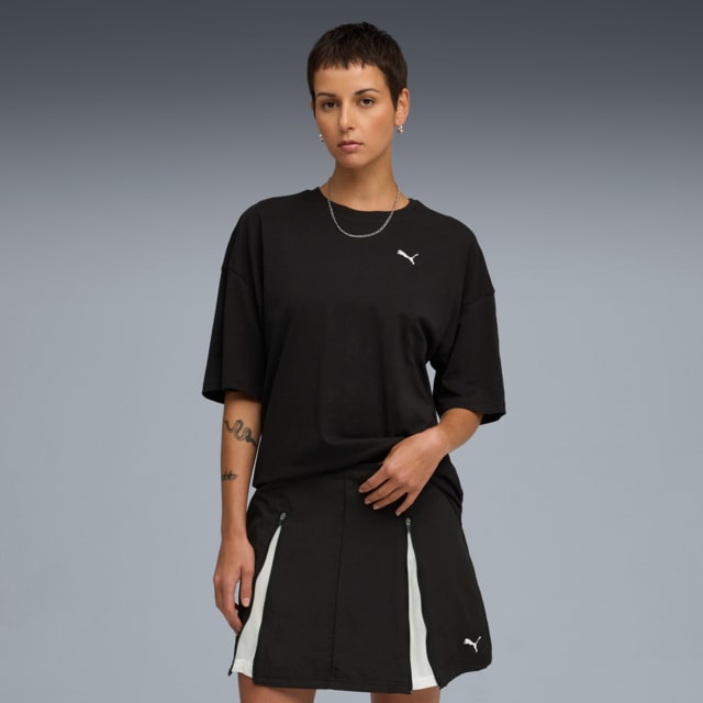 Imagen PUMA Polera oversize WARDROBE Essentials para hombre