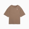 Изображение Puma Футболка WARDROBE ESS Oversized Tee Women #4: Totally Taupe