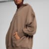 Зображення Puma Худі WARDROBE ESS Oversized Hoodie Women #5: Totally Taupe