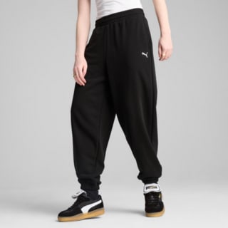 Изображение Puma Брюки WARDROBE ESS Relaxed Sweatpants Women