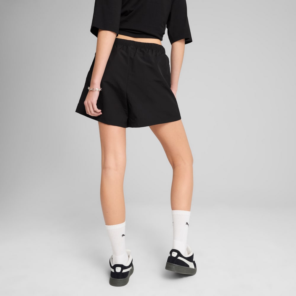 Изображение Puma Шорты Wardrobe Essentials A-Line Woven Shorts 3' Women #2: Puma Black
