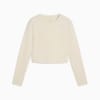 Зображення Puma Лонгслів WARDROBE ESS Longsleeve Baby Tee Women #4: Alpine Snow