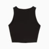 Изображение Puma Топ WARDROBE ESS Ribbed Crop Top Women #7: Puma Black