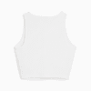 Зображення Puma Топ WARDROBE ESS Ribbed Crop Top Women #7: Puma White