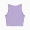 Изображение Puma Топ WARDROBE ESS Ribbed Crop Top Women #2: Lavender Alert