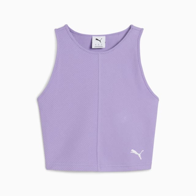 Image PUMA Top Wardrobe ESS Ribbed Crop Feminino
