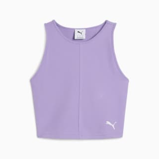 Изображение Puma Топ WARDROBE ESS Ribbed Crop Top Women