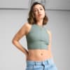 Image PUMA Top Wardrobe ESS Ribbed Crop Feminino #1