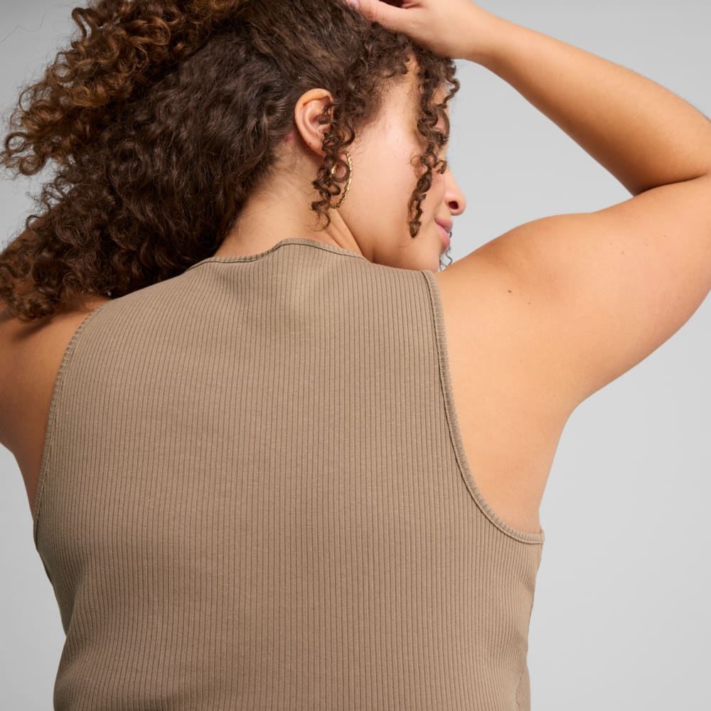 Image PUMA Top Wardrobe ESS Ribbed Crop Feminino #2