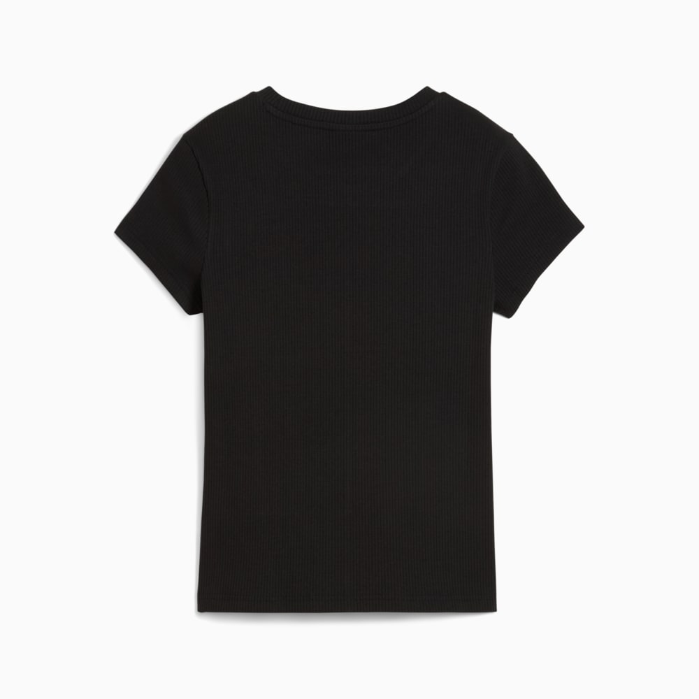 Imagen PUMA Polera WARDROBE Essentials Rib para mujer #2