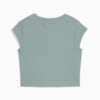 Image PUMA Camiseta Baby Look Wardrobe Essentials Ribbed Feminina #1