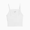 Изображение Puma Майка WARDROBE ESS Ribbed Tank Top Women #7: Puma White