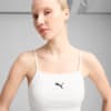 Изображение Puma Майка WARDROBE ESS Ribbed Tank Top Women #2: Puma White